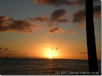 Gorgeous sunset from Waikiki